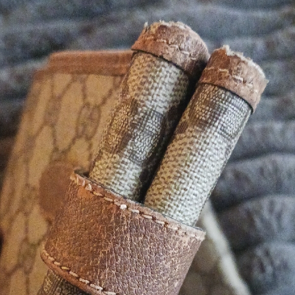 Gucci HUGE Beige & Brown HUGE Tote Bag REHAB - Picture 9 of 11